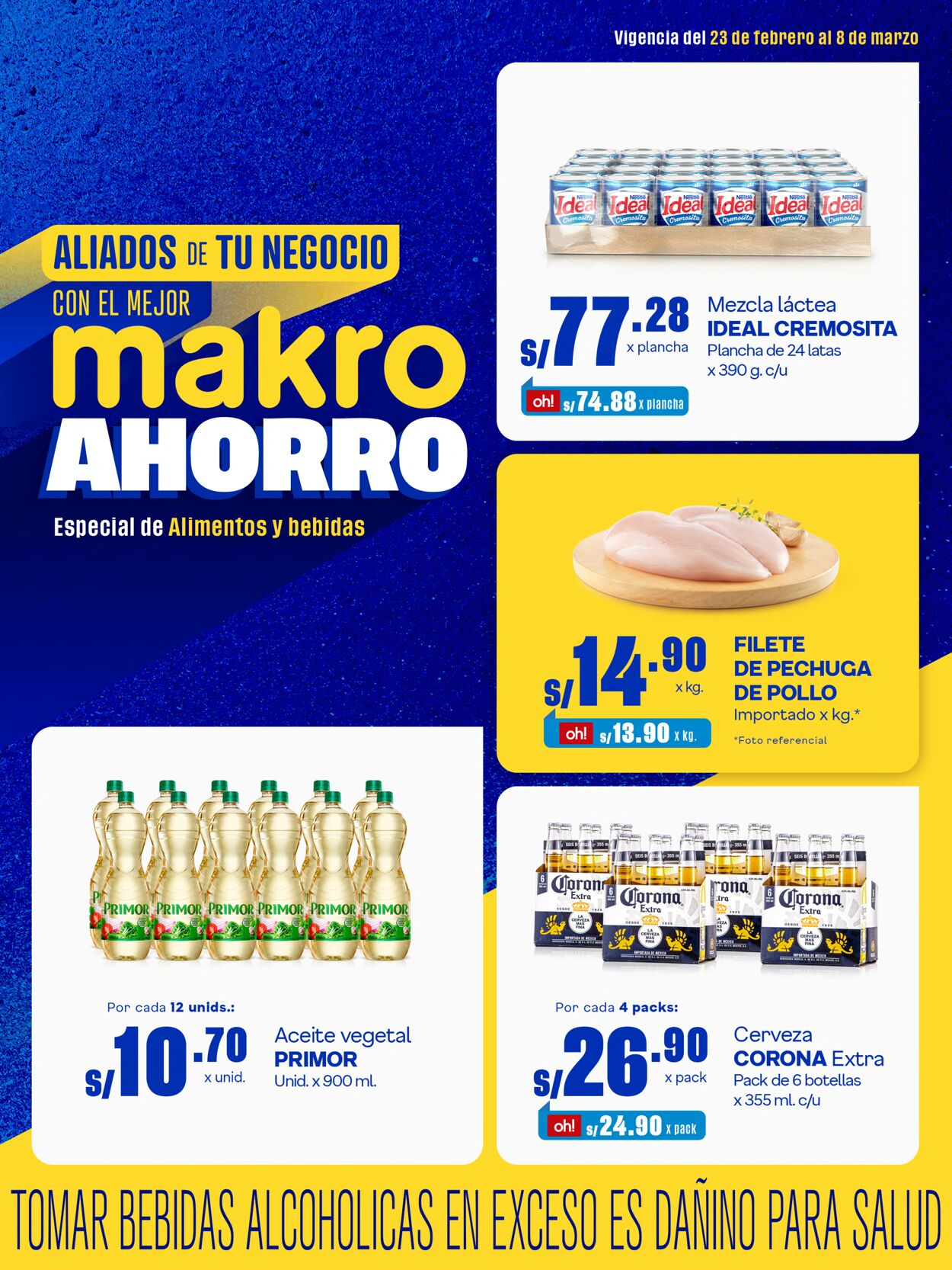 Makro Catálogo Promocional Válido del 23 02 al 08 03 Página nº 1