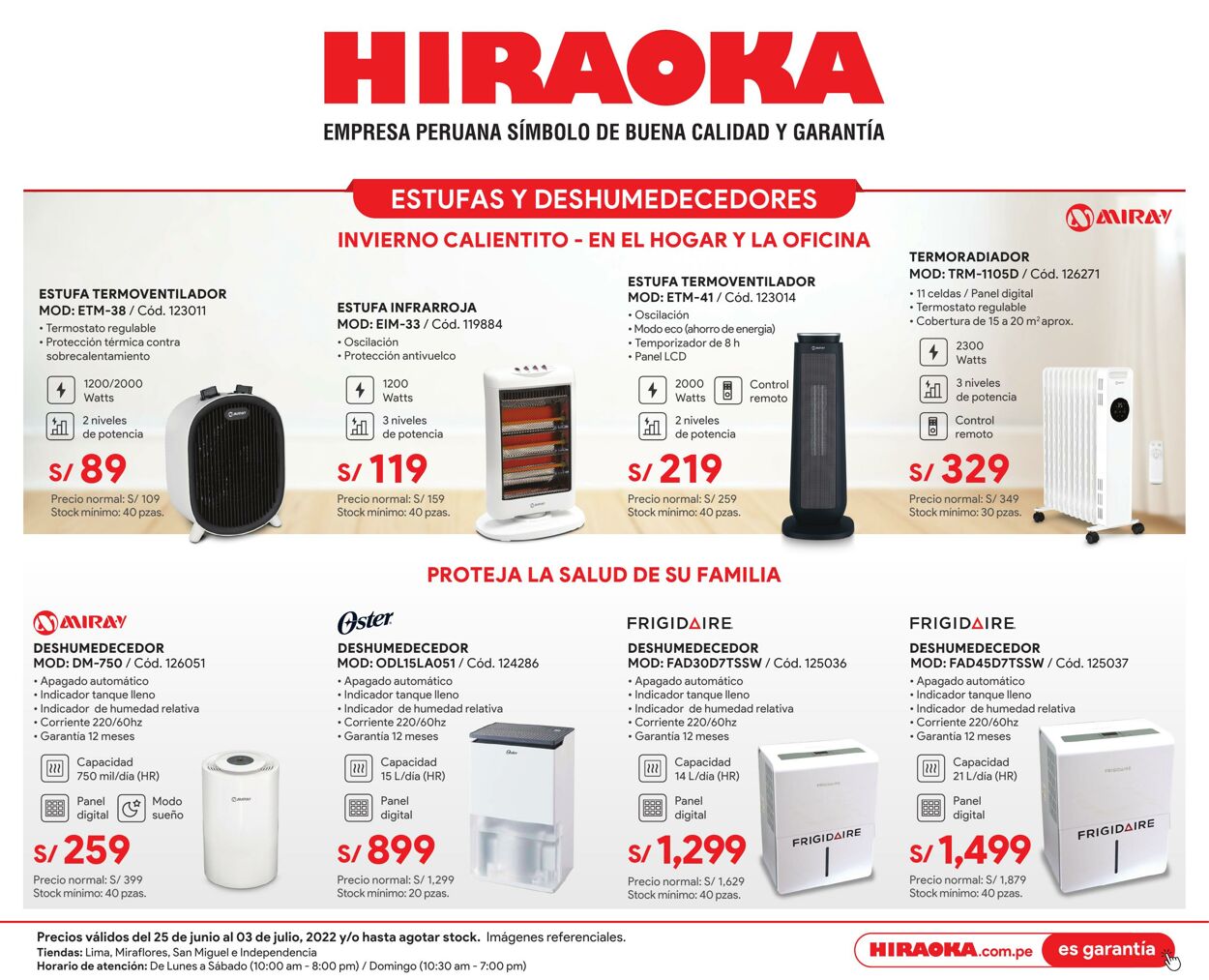 Catálogo Hiraoka 25.06.2022 - 03.07.2022