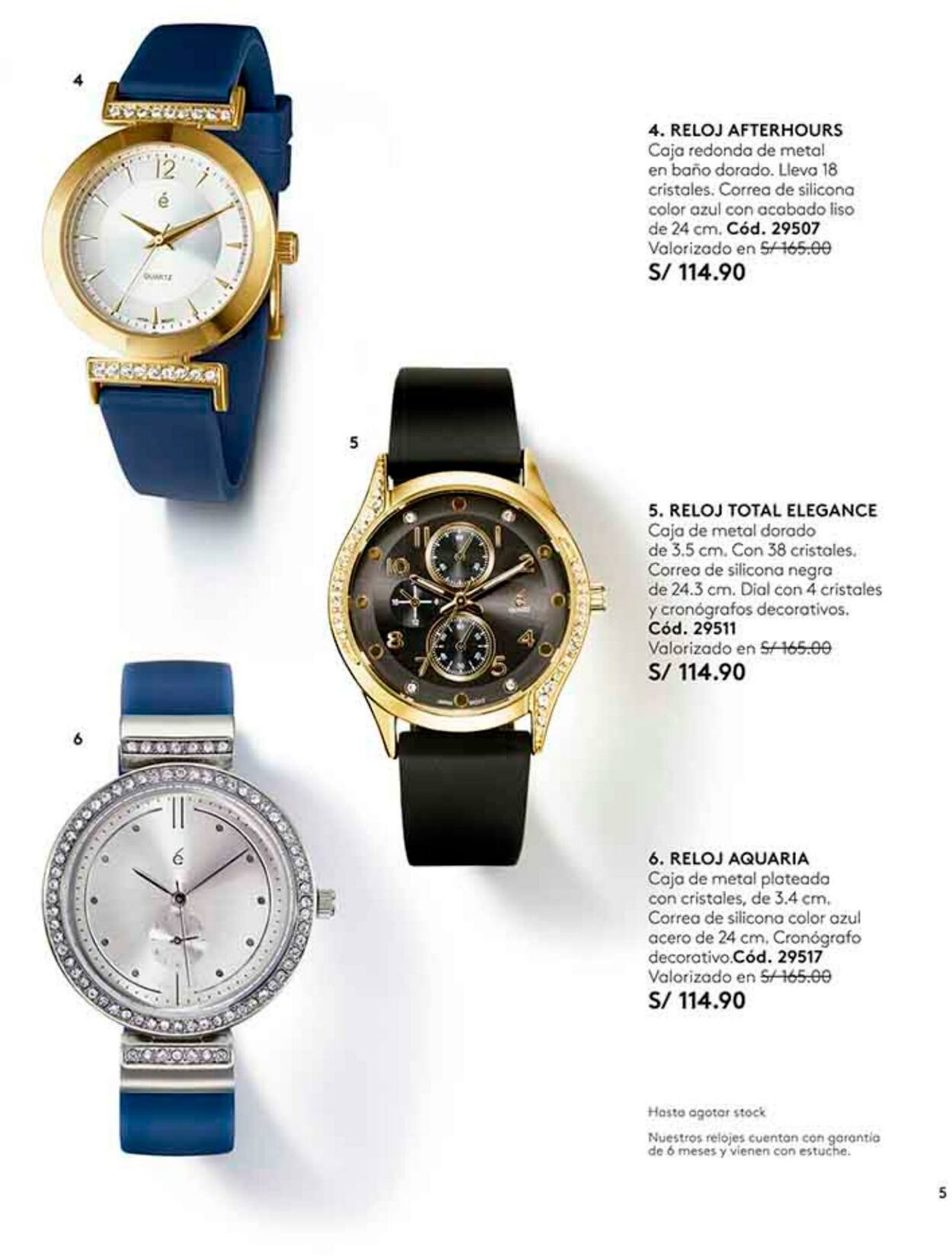 Reloj aquaria online oriflame