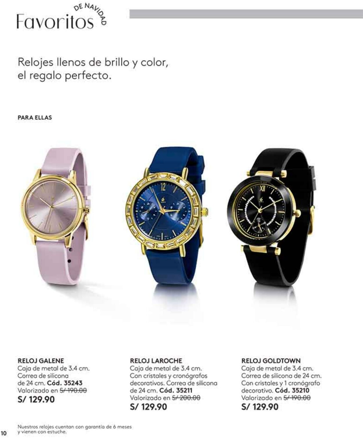 Relojes best sale ésika catálogo