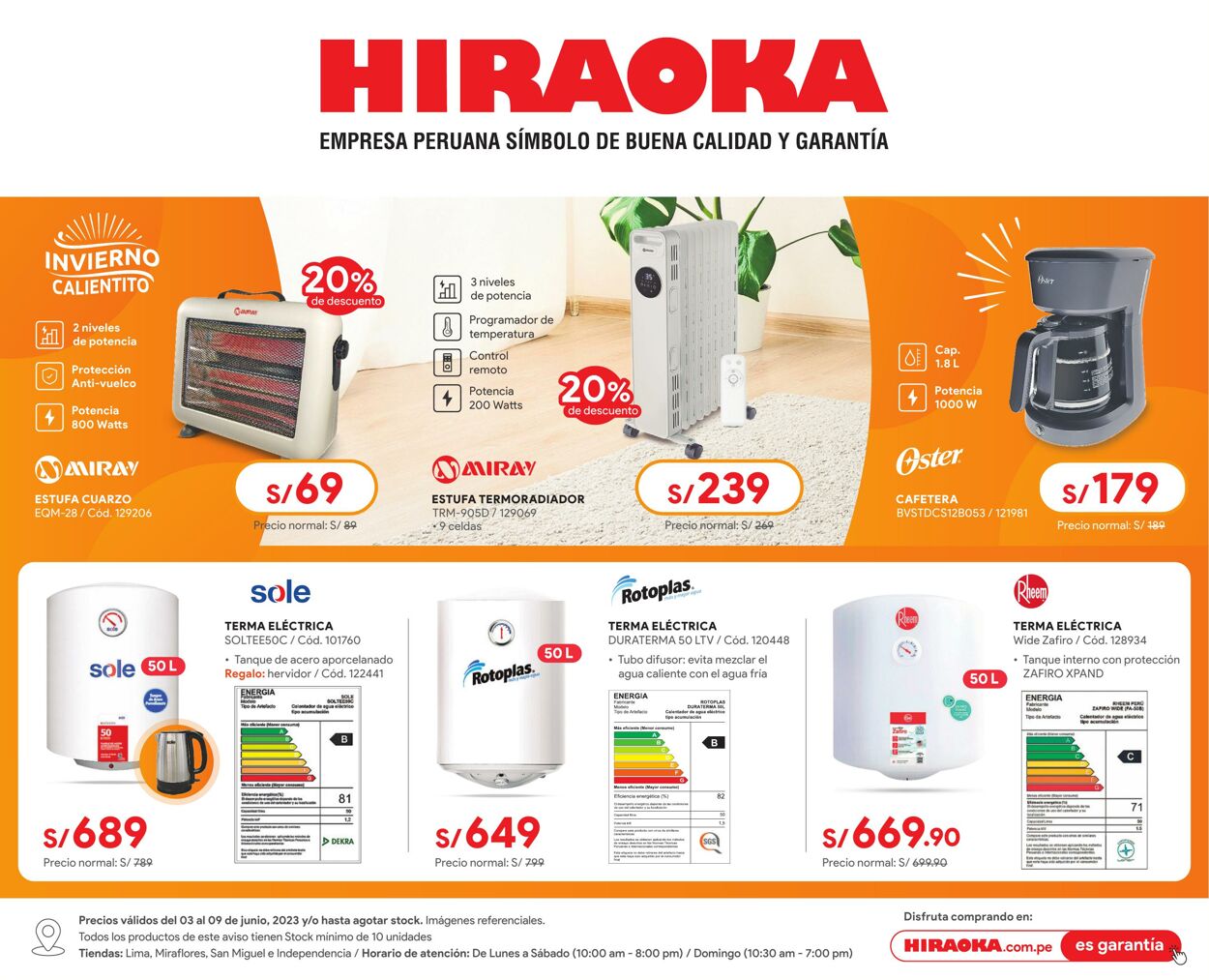 Catálogo Hiraoka 03.06.2023 - 09.06.2023