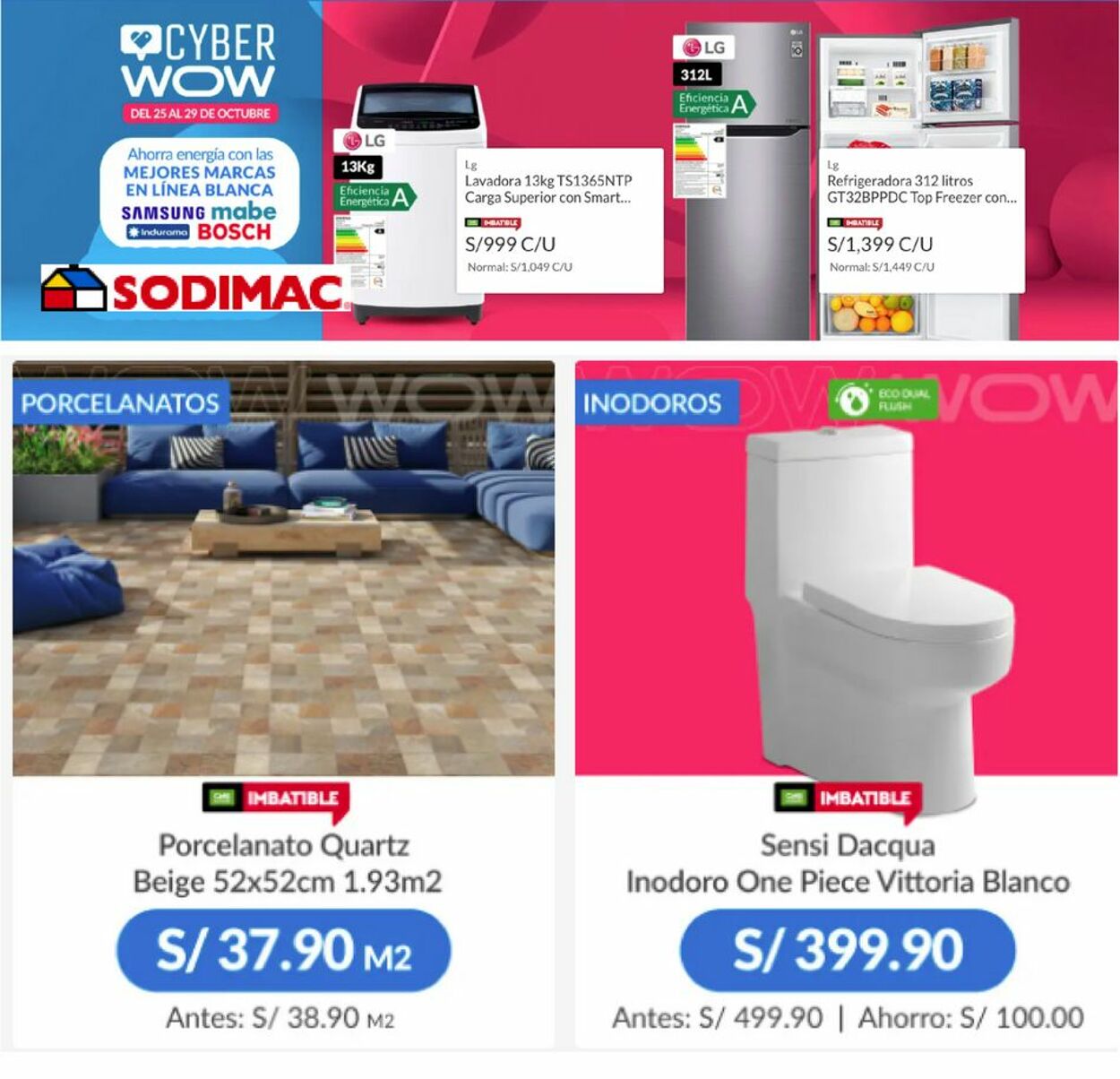 Catálogo Sodimac 25.10.2021 - 29.10.2021
