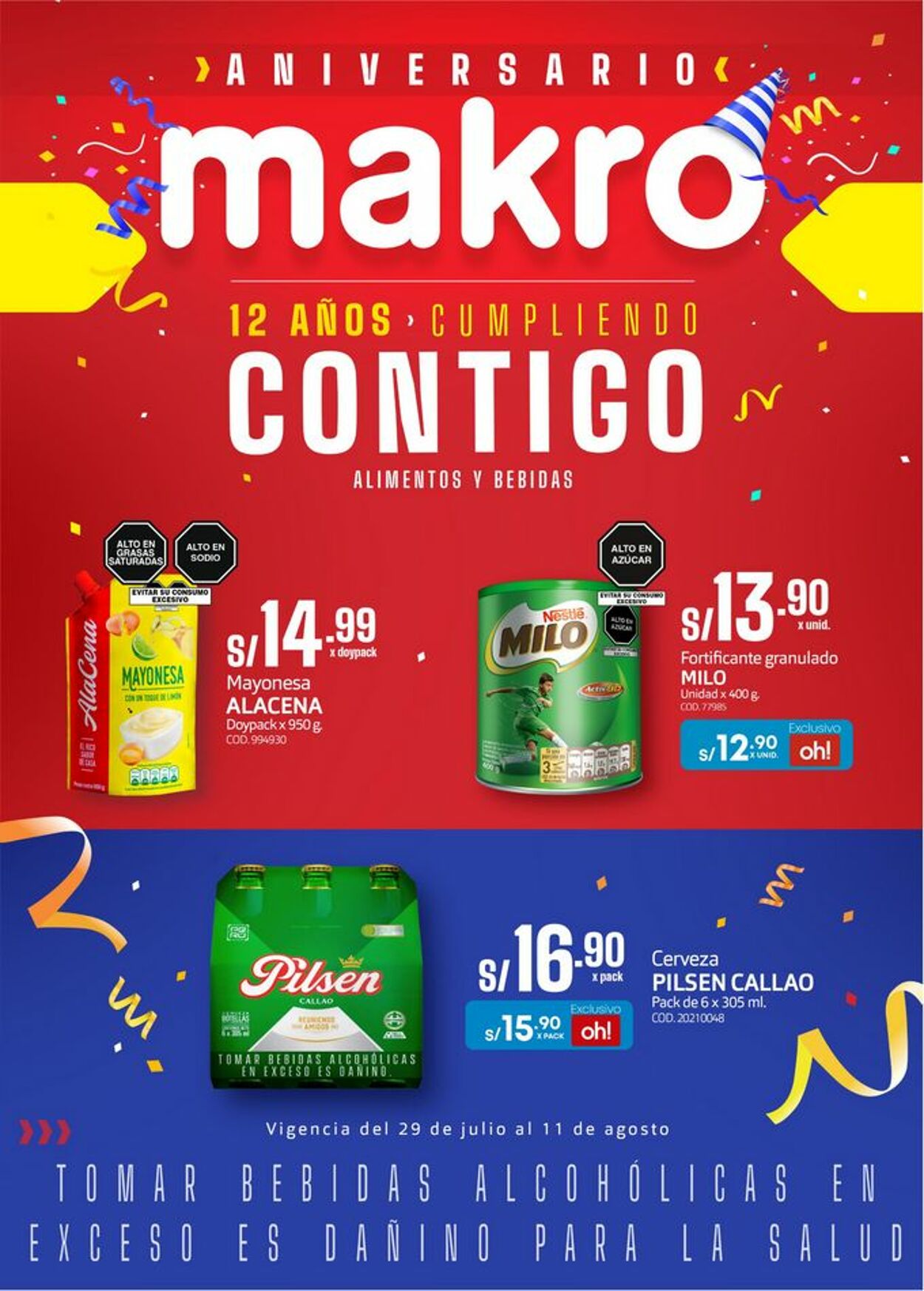 Catálogo Makro 29.07.2021 - 11.08.2021