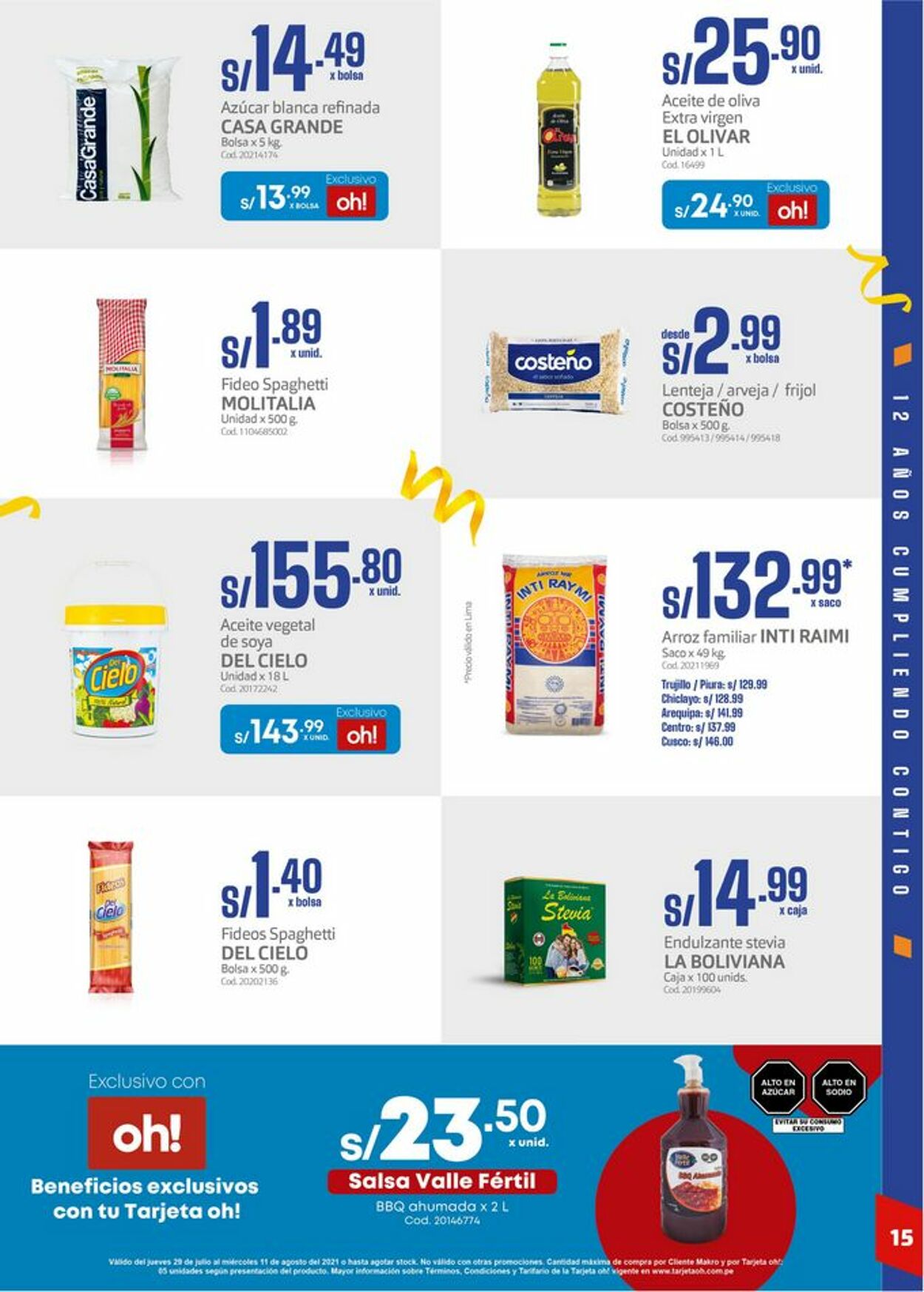 Catálogo Makro 29.07.2021 - 11.08.2021