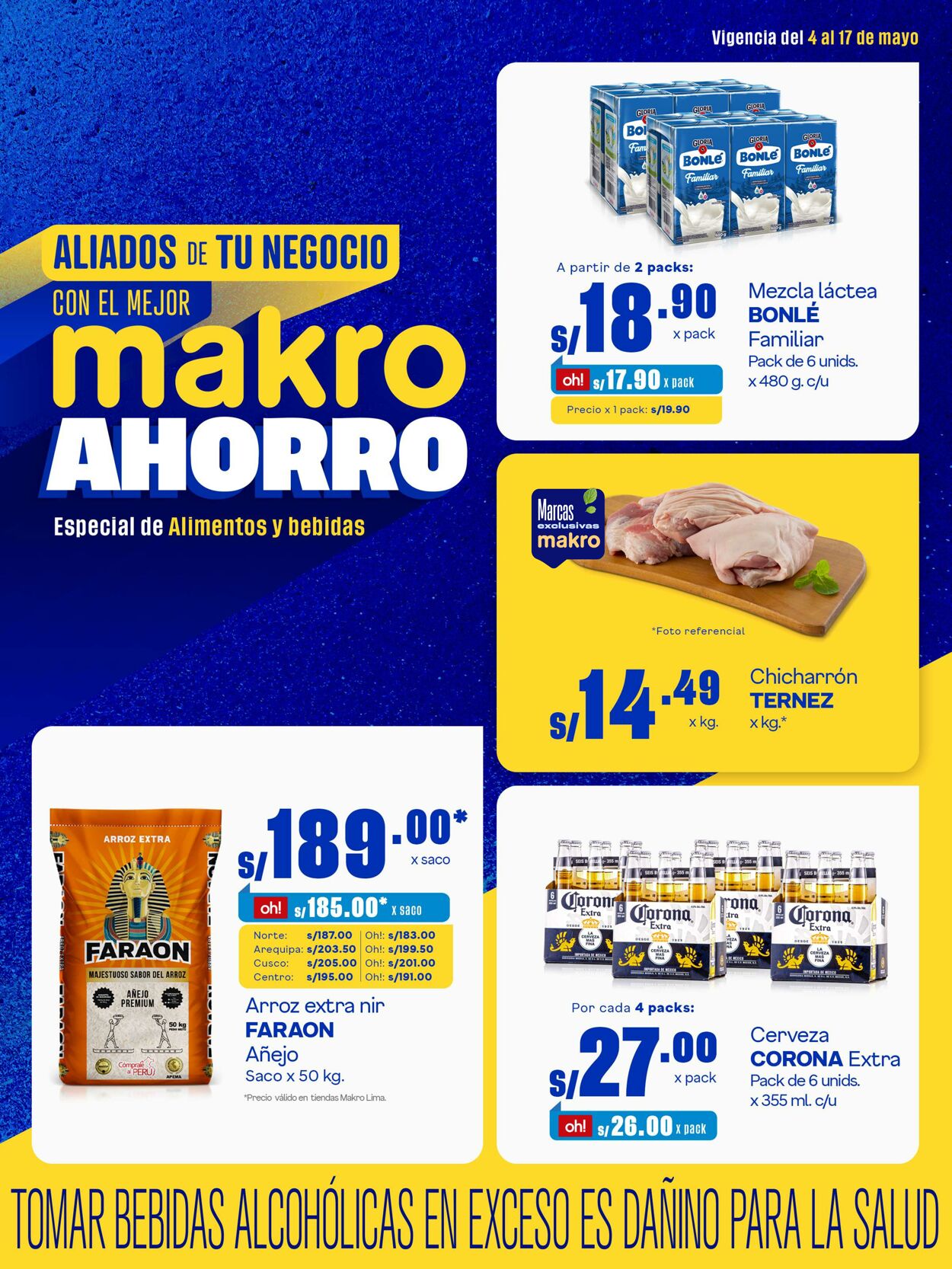 Makro Catálogo Promocional Válido del 04.05 al 17.05 Página nº 1