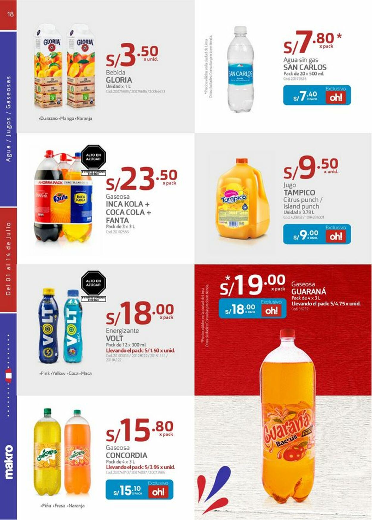 Catálogo Makro 01.07.2021 - 14.07.2021