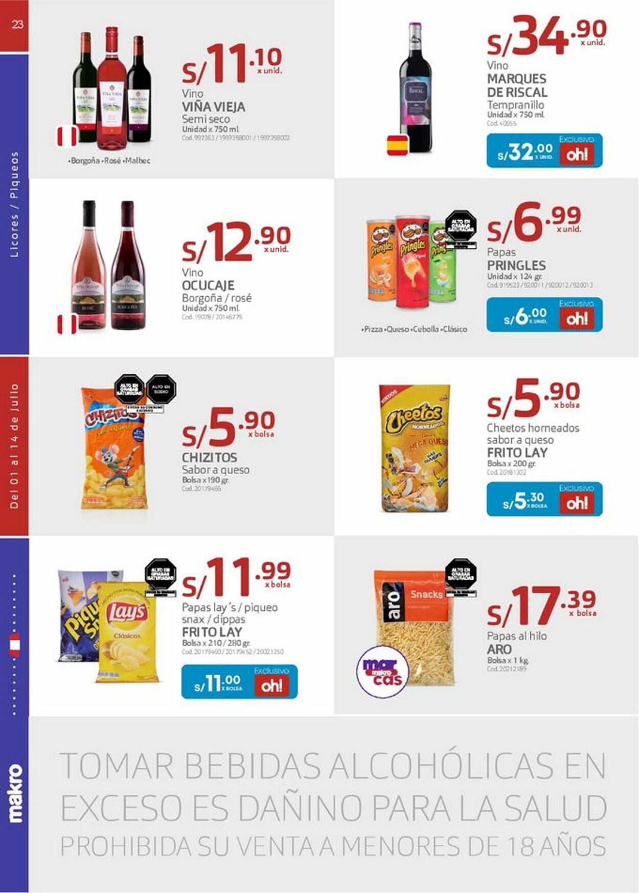 Catálogo Makro 01.07.2021 - 14.07.2021
