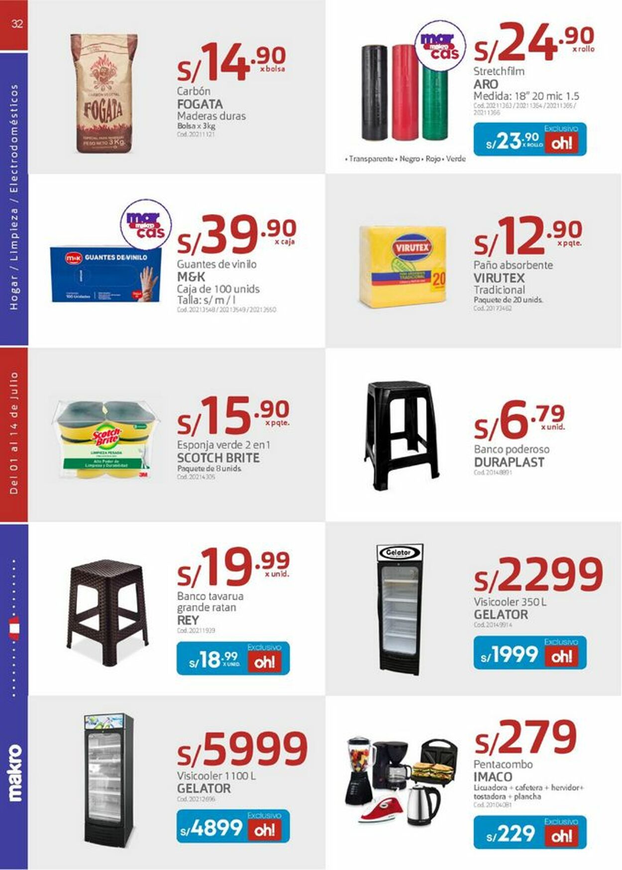 Catálogo Makro 01.07.2021 - 14.07.2021