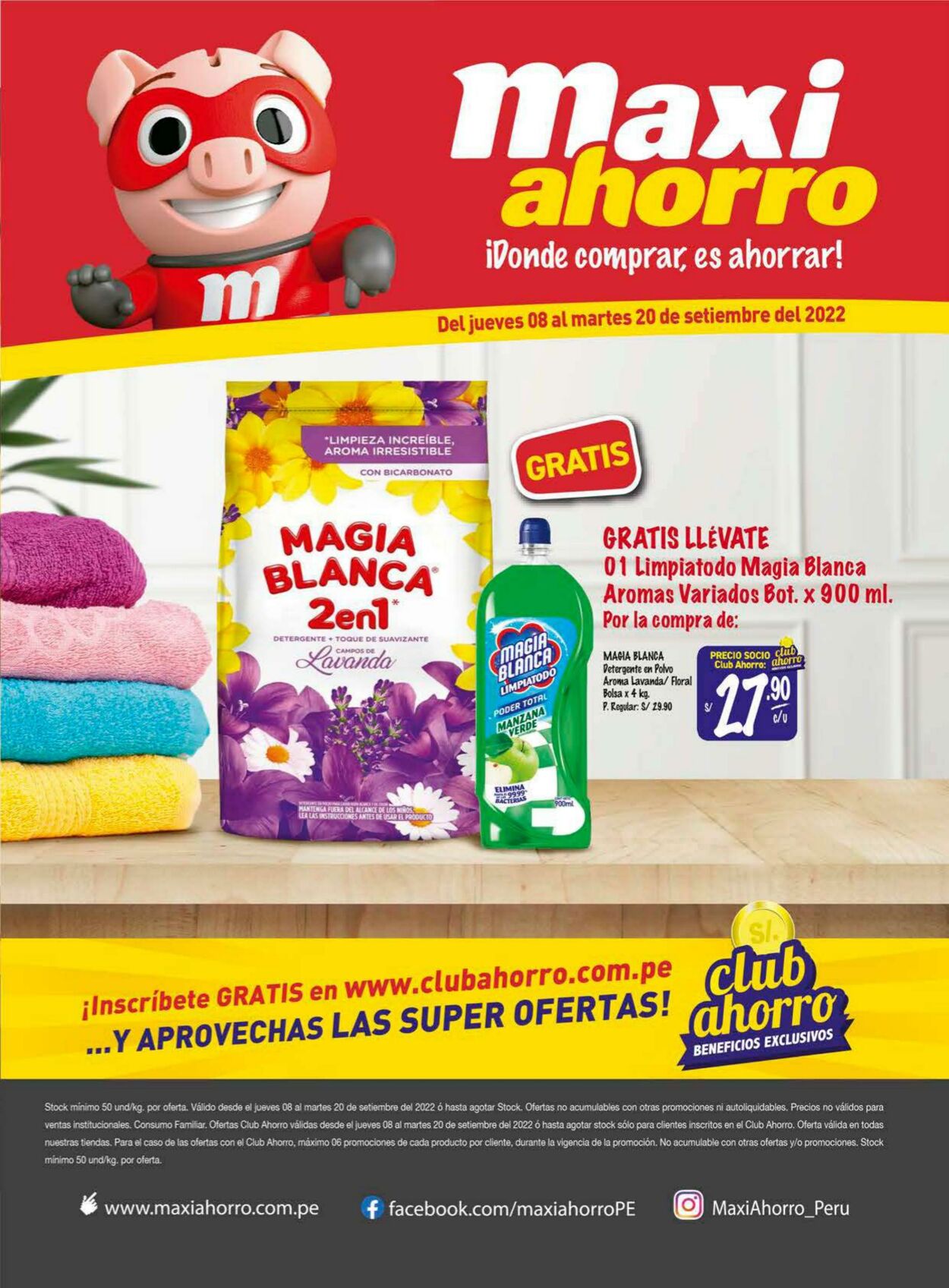 Catálogo Maxiahorro 08.09.2022 - 20.09.2022