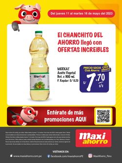 Catálogo Maxiahorro 11.05.2023 - 16.05.2023