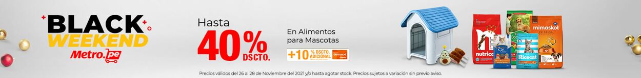 Catálogo Metro 26.11.2021 - 28.11.2021