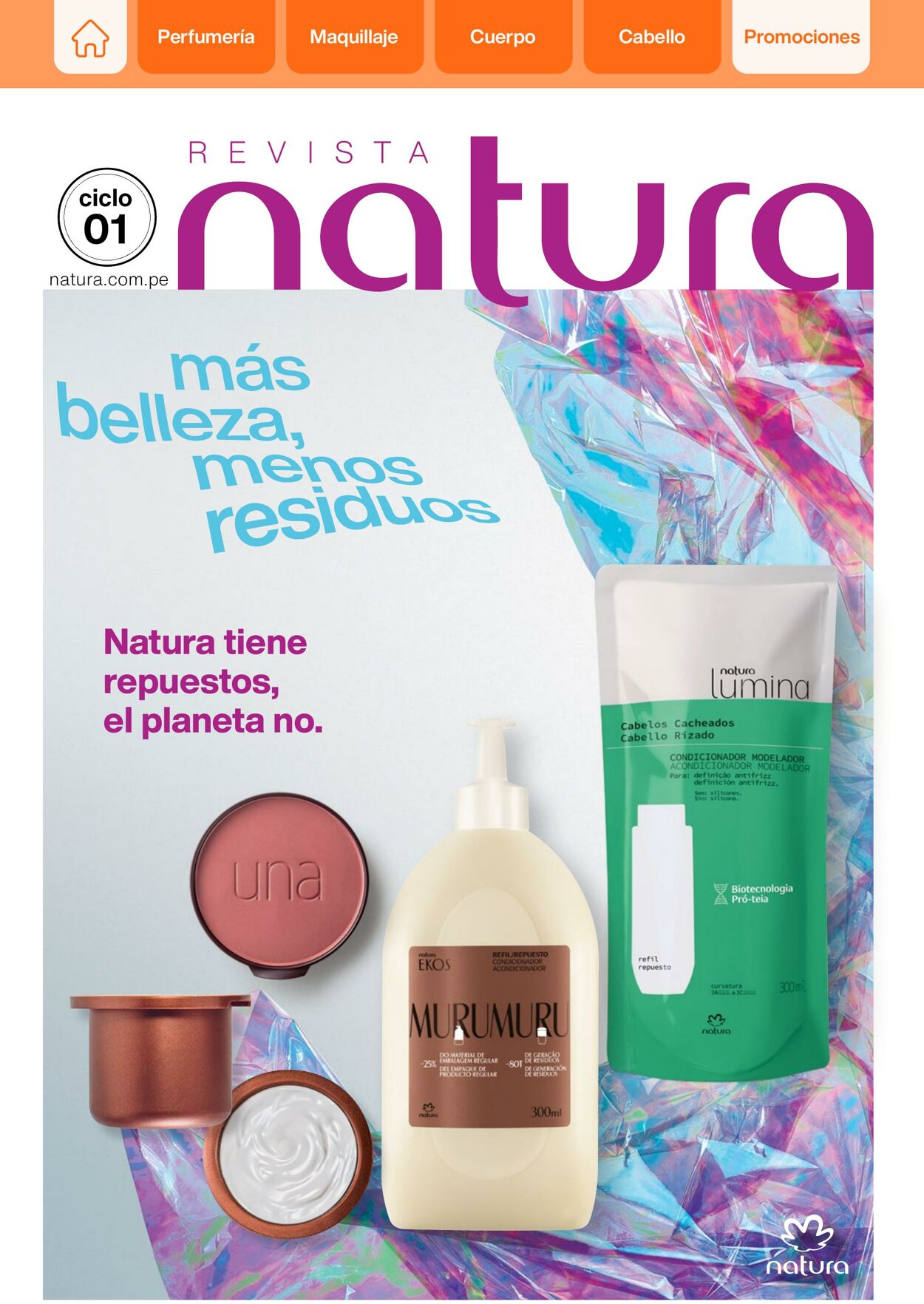 Natura Catálogo Promocional - Válido del  al  - Página nº 1 -  