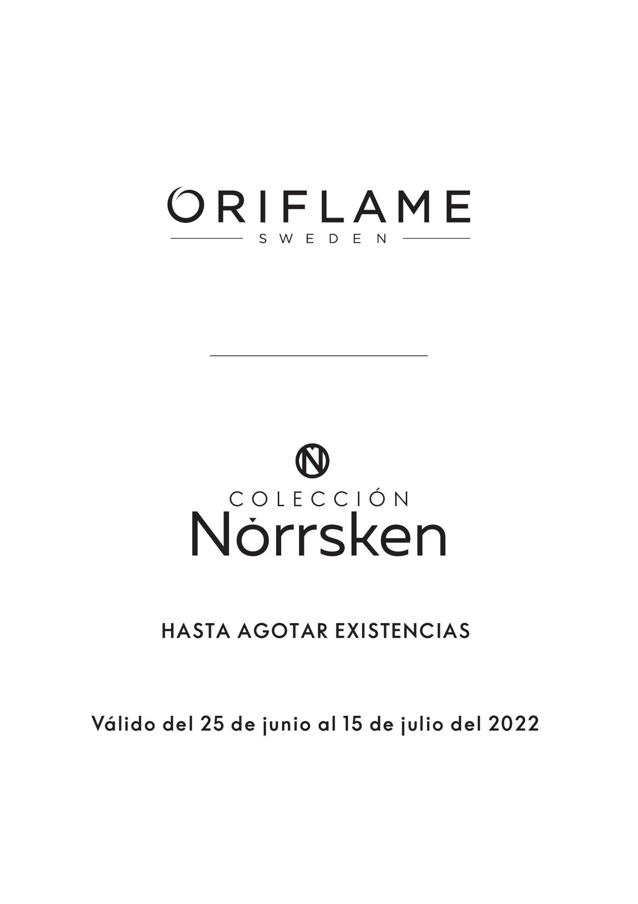 Catálogo Oriflame 25.06.2022 - 15.07.2022