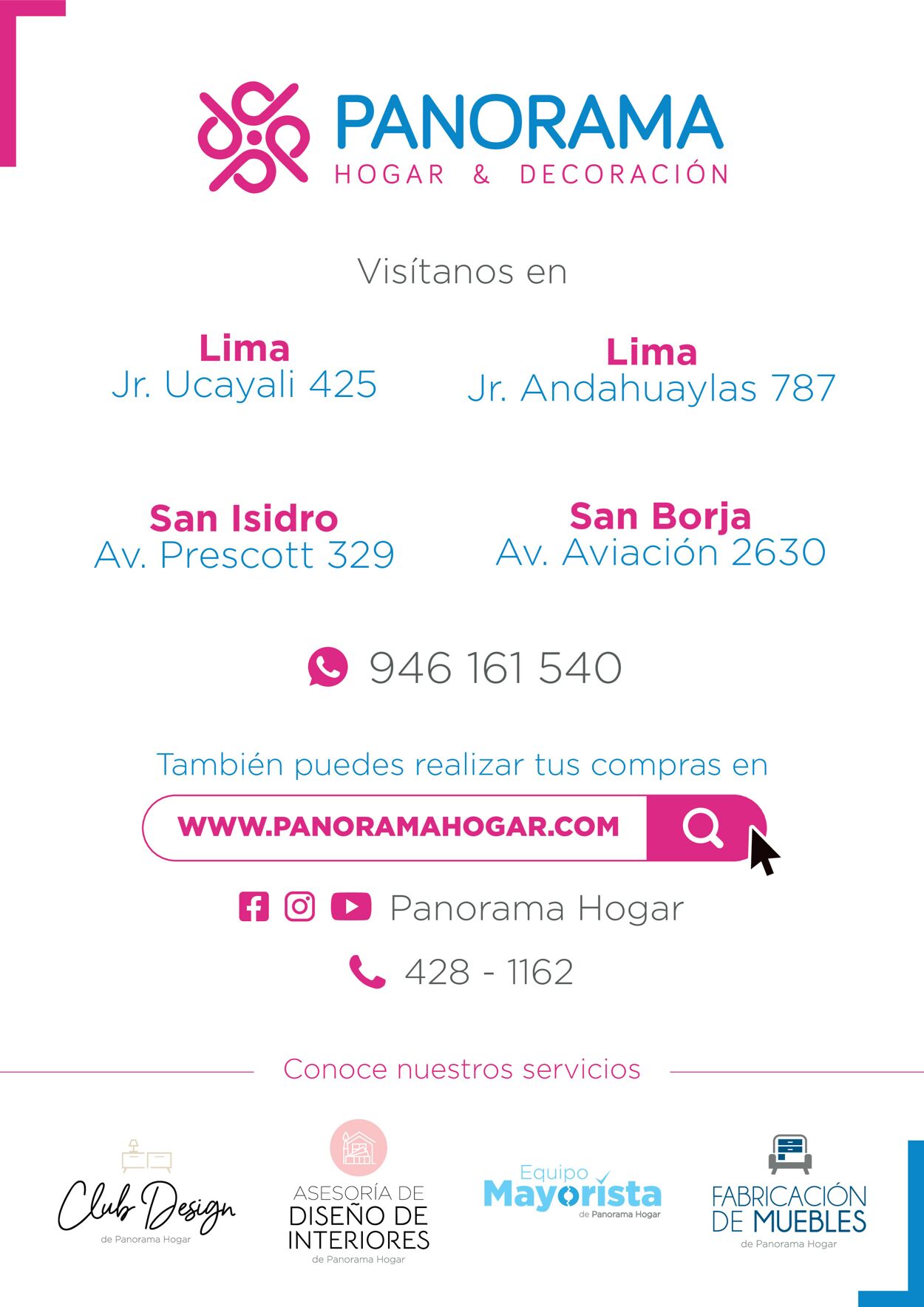 Catálogo Panorama Hogar 22.04.2021 - 31.12.2021