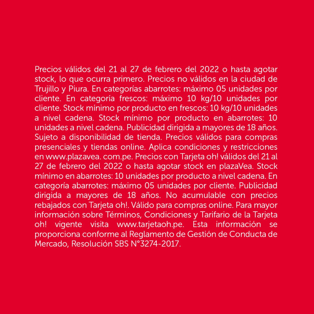 Catálogo Plaza Vea 21.02.2022 - 27.02.2022