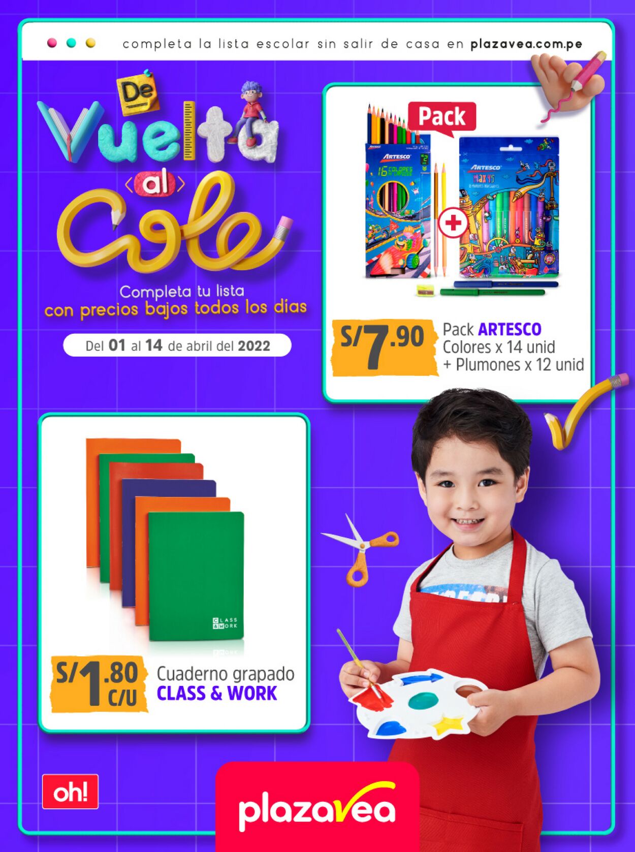 Catálogo Plaza Vea 01.04.2022 - 14.04.2022