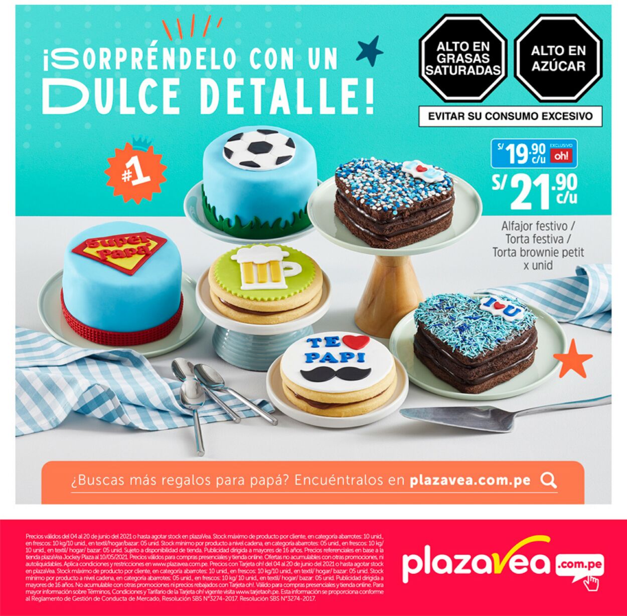 Catálogo Plaza Vea 04.06.2021 - 20.06.2021