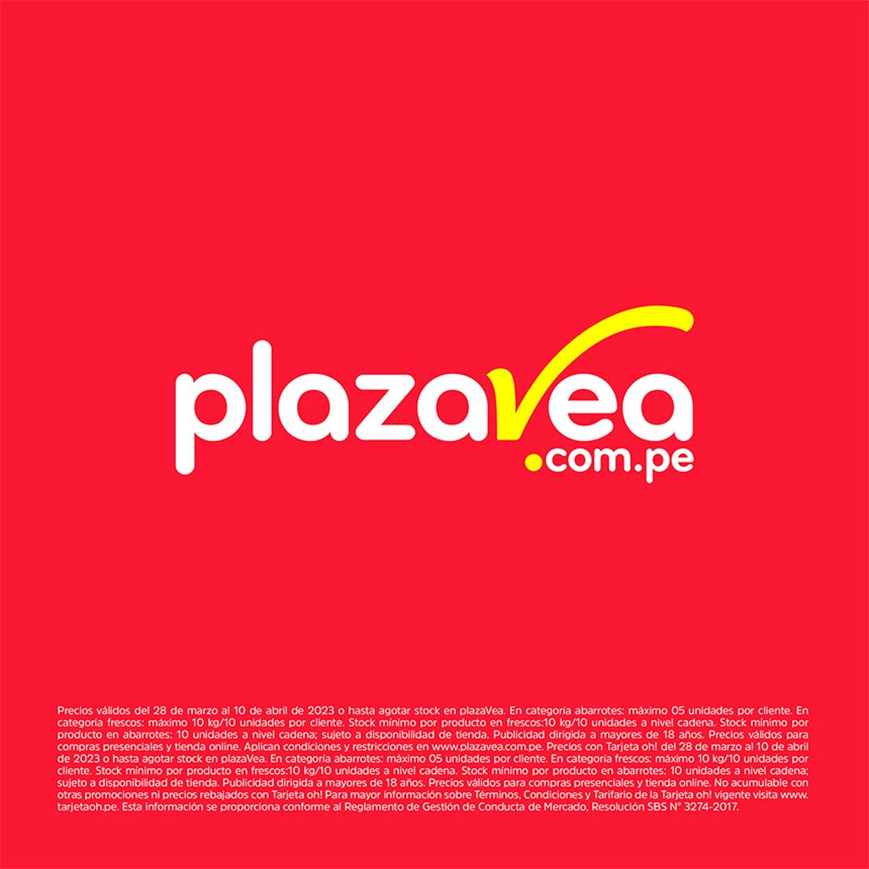 Catálogo Plaza Vea 28.03.2023 - 10.04.2023