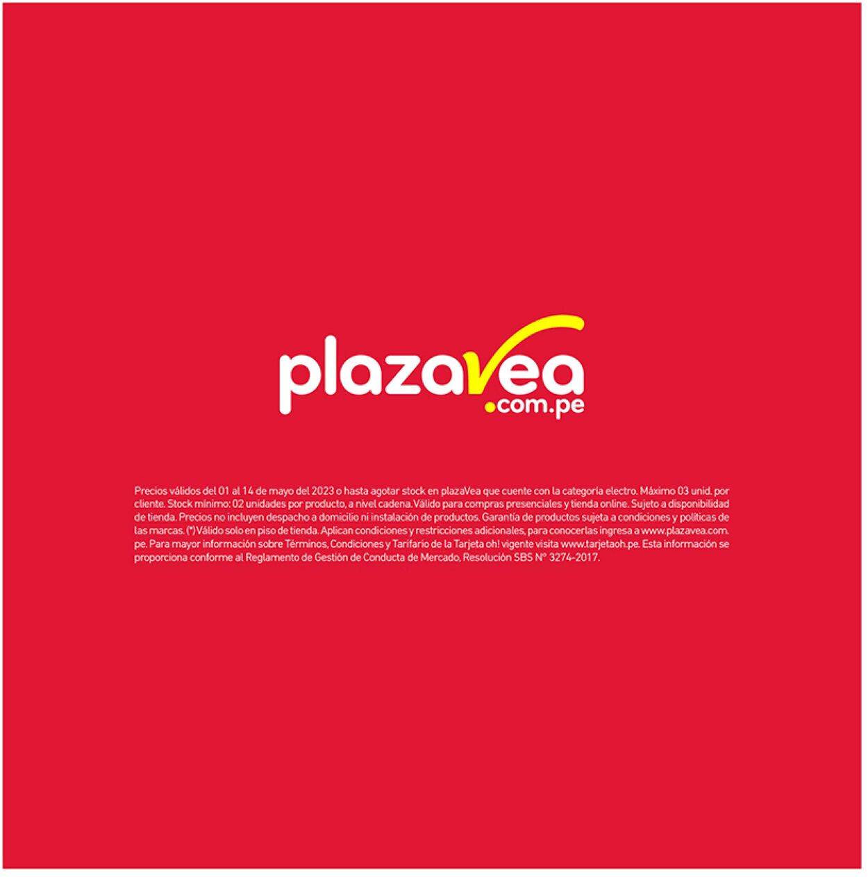 Catálogo Plaza Vea 30.04.2023 - 14.05.2023