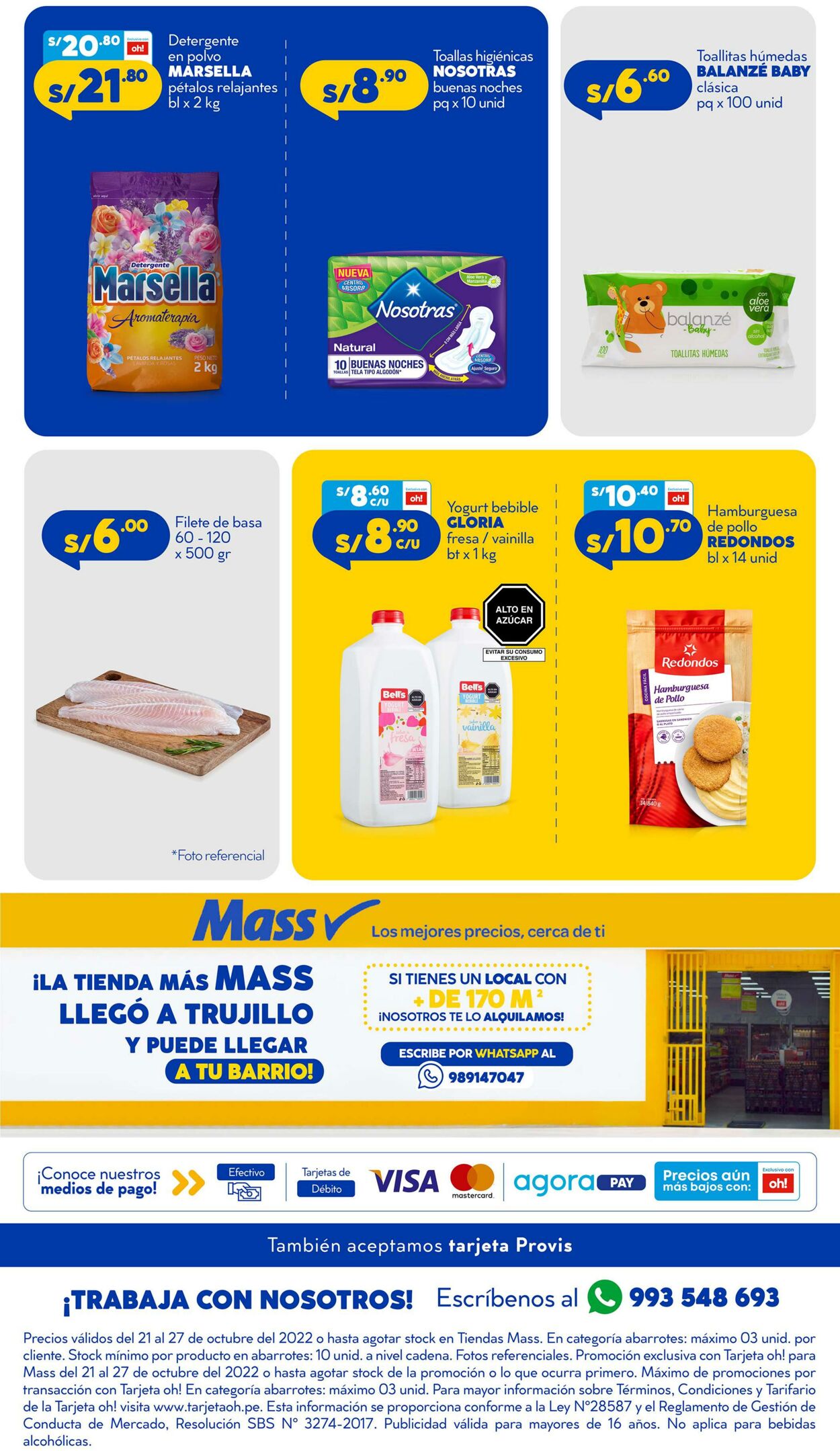 Catálogo Tiendas Mass 21.10.2022 - 27.10.2022