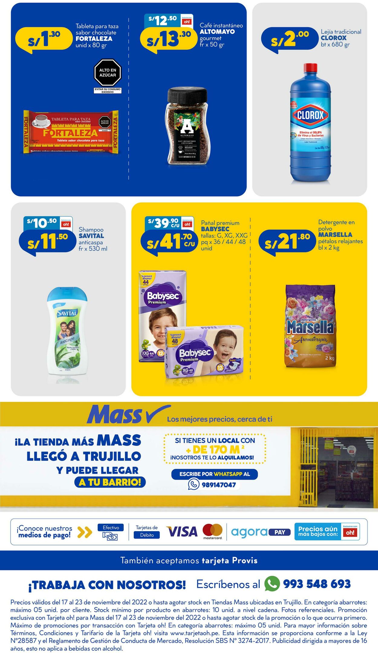 Catálogo Tiendas Mass 17.11.2022 - 23.11.2022