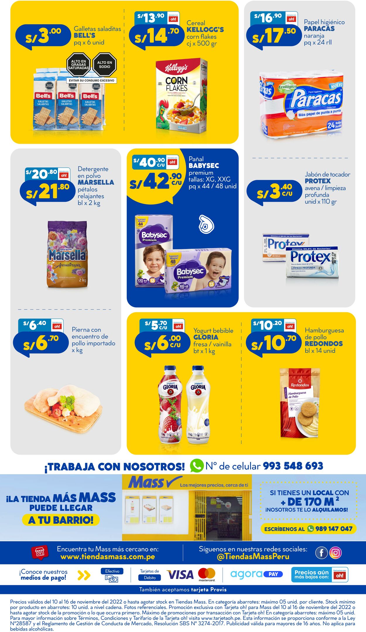 Catálogo Tiendas Mass 10.11.2022 - 16.11.2022