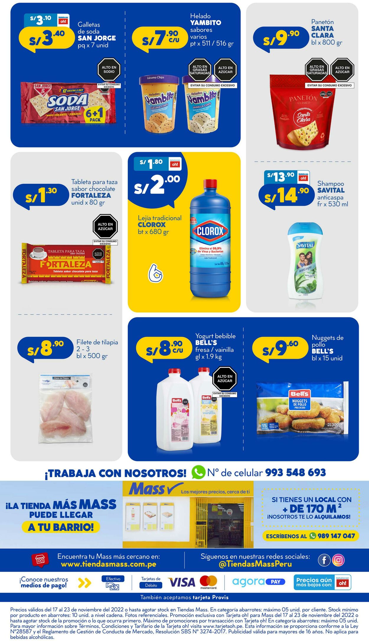 Catálogo Tiendas Mass 17.11.2022 - 23.11.2022