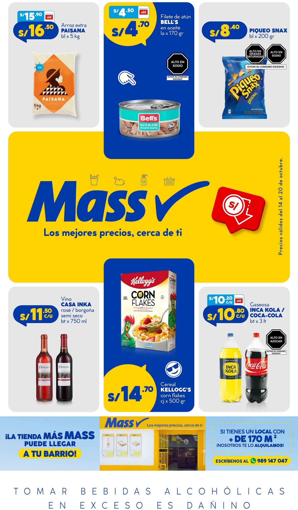 Catálogo Tiendas Mass 14.10.2022 - 20.10.2022