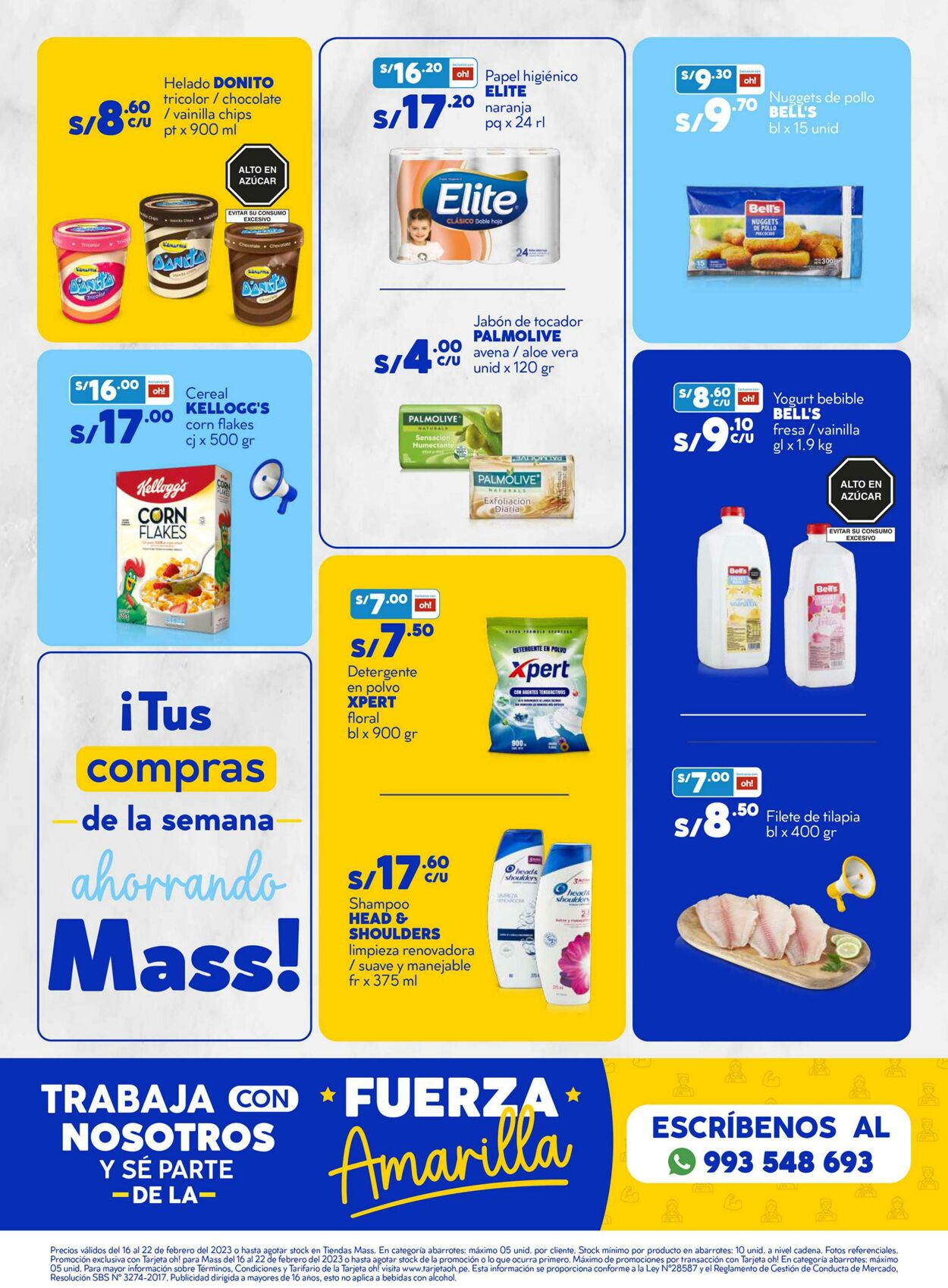 Catálogo Tiendas Mass 16.02.2023 - 22.02.2023