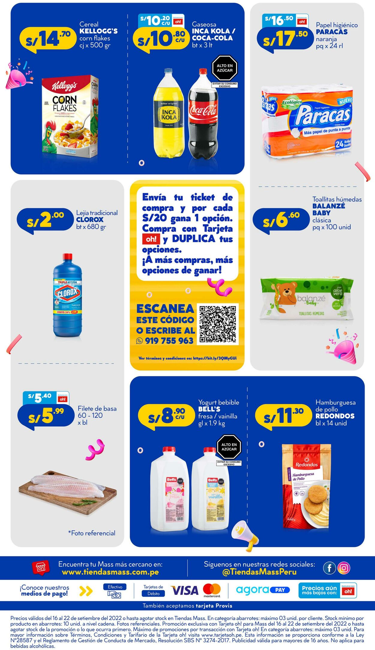 Catálogo Tiendas Mass 16.09.2022 - 22.09.2022