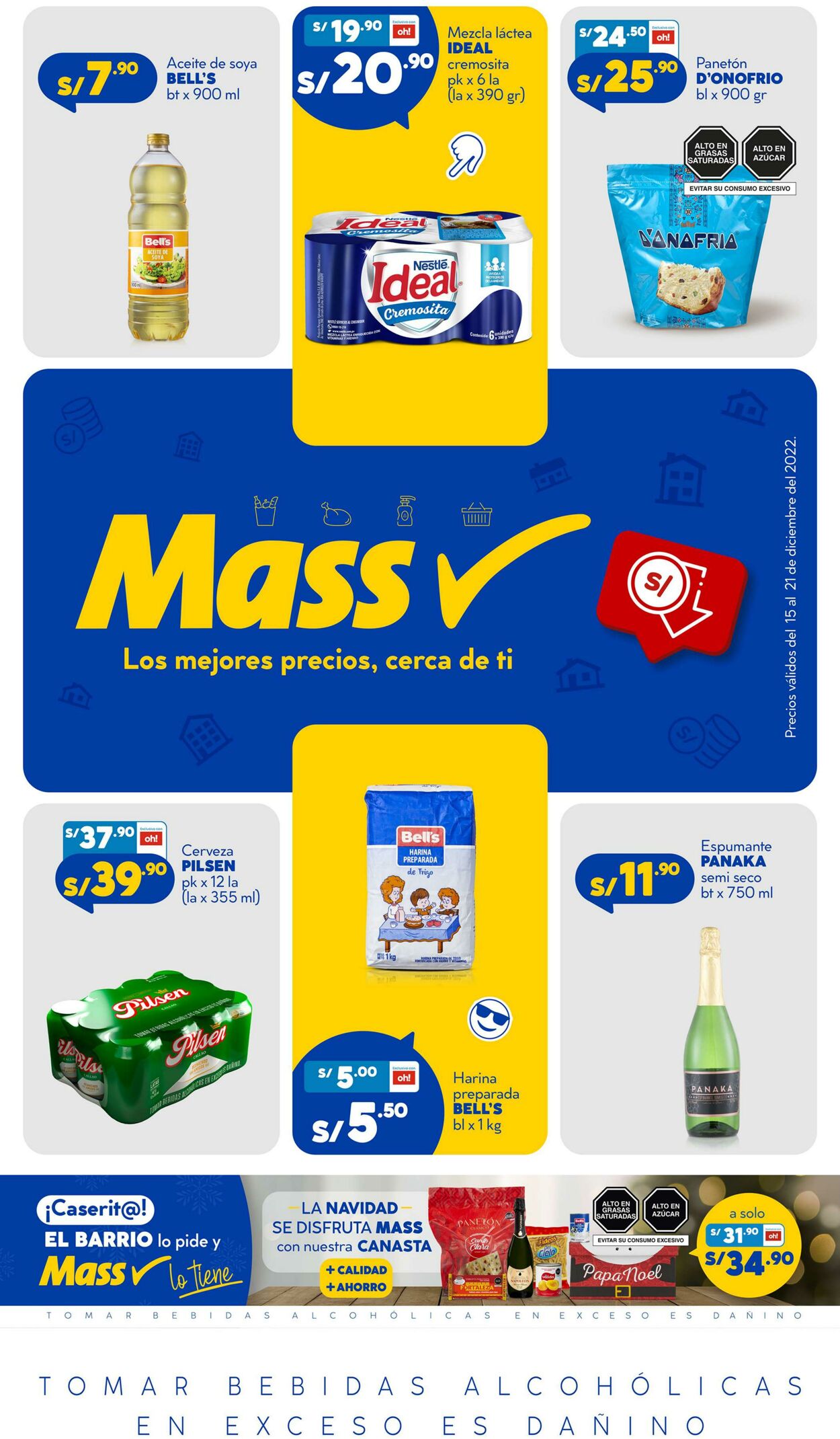 Catálogo Tiendas Mass 15.12.2022 - 21.12.2022