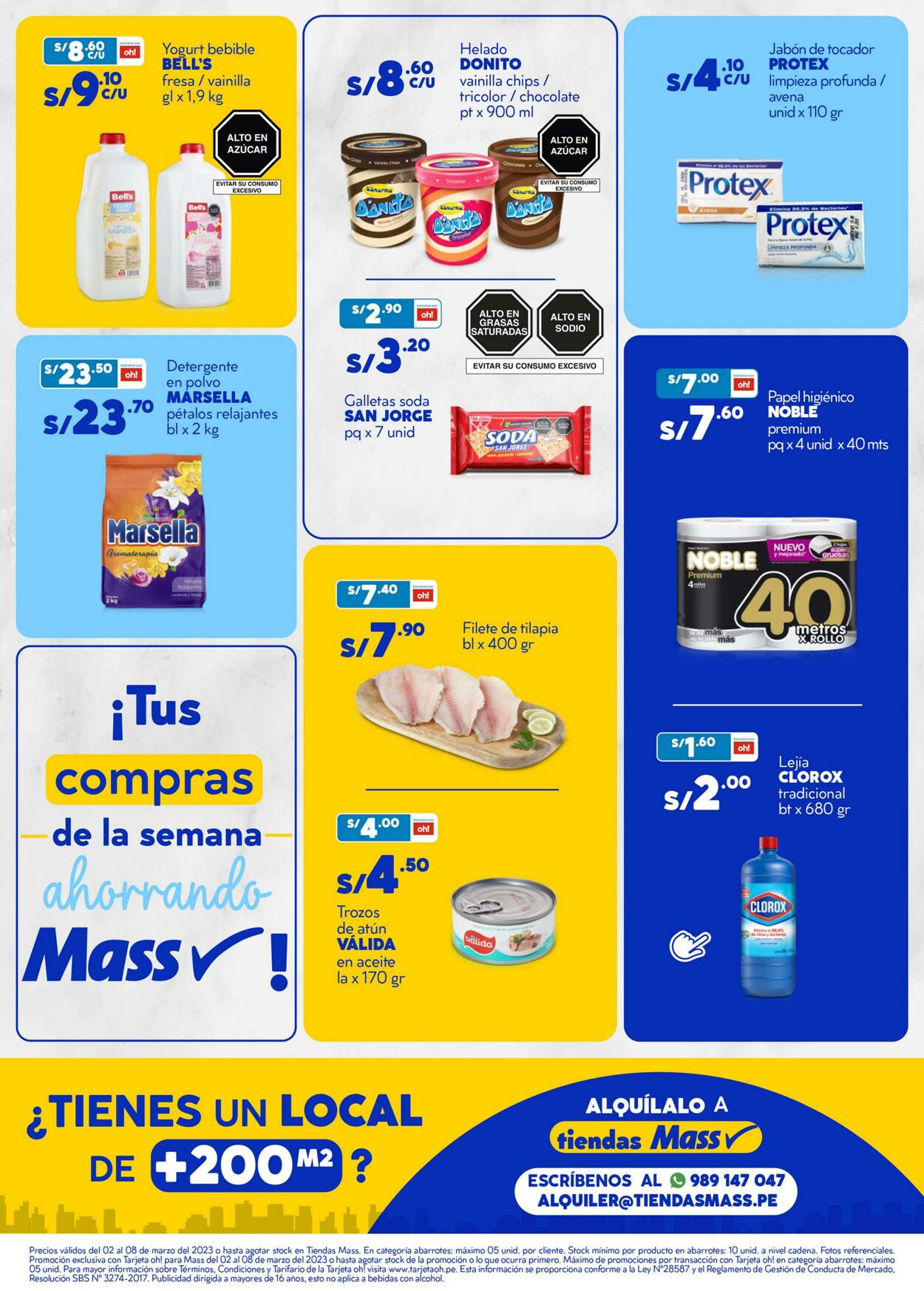 Catálogo Tiendas Mass 02.03.2023 - 08.03.2023