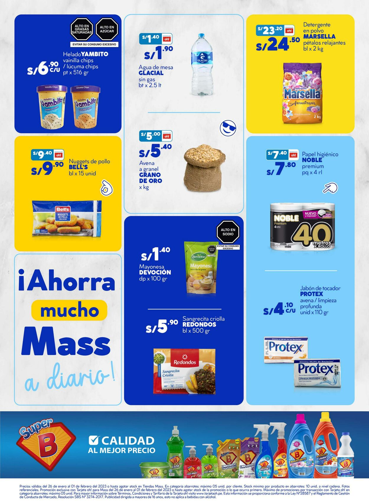 Catálogo Tiendas Mass 26.01.2023 - 01.02.2023