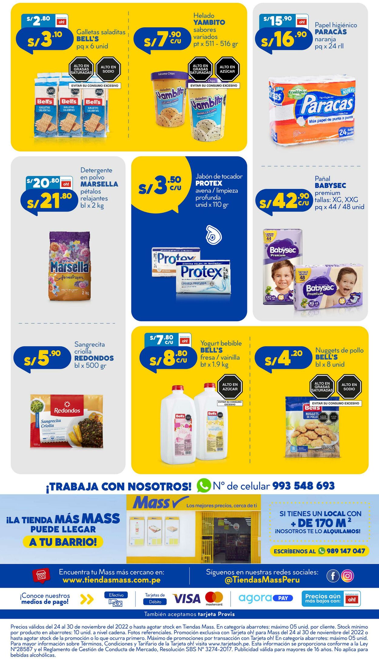 Catálogo Tiendas Mass 24.11.2022 - 30.11.2022