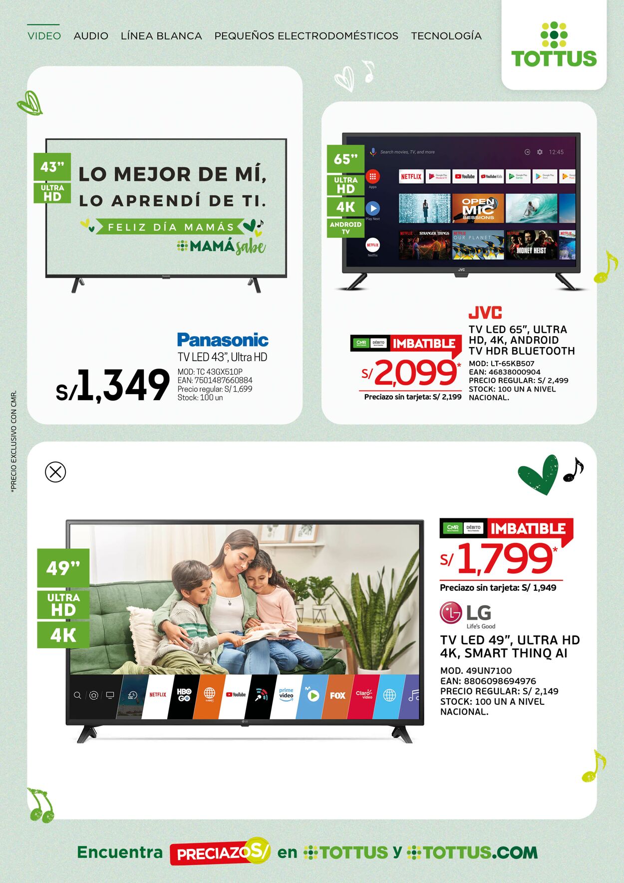 Catálogo Tottus 24.04.2021 - 09.05.2021