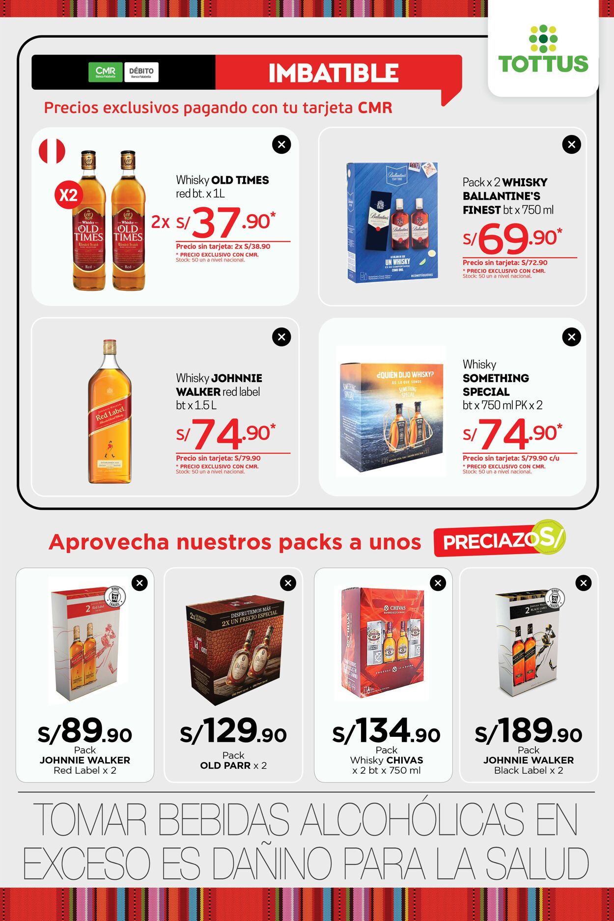 Catálogo Tottus 15.07.2021 - 01.08.2021