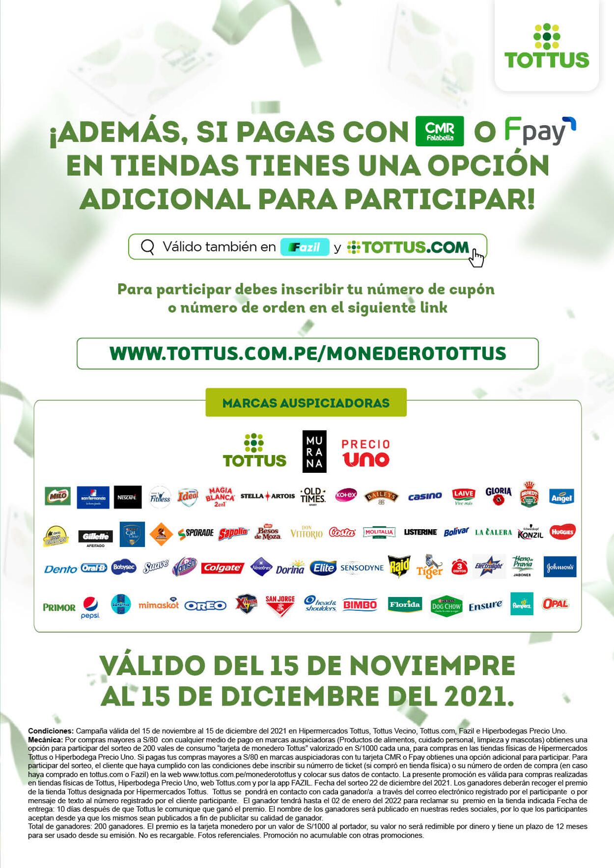 Catálogo Tottus 15.11.2021 - 29.11.2021