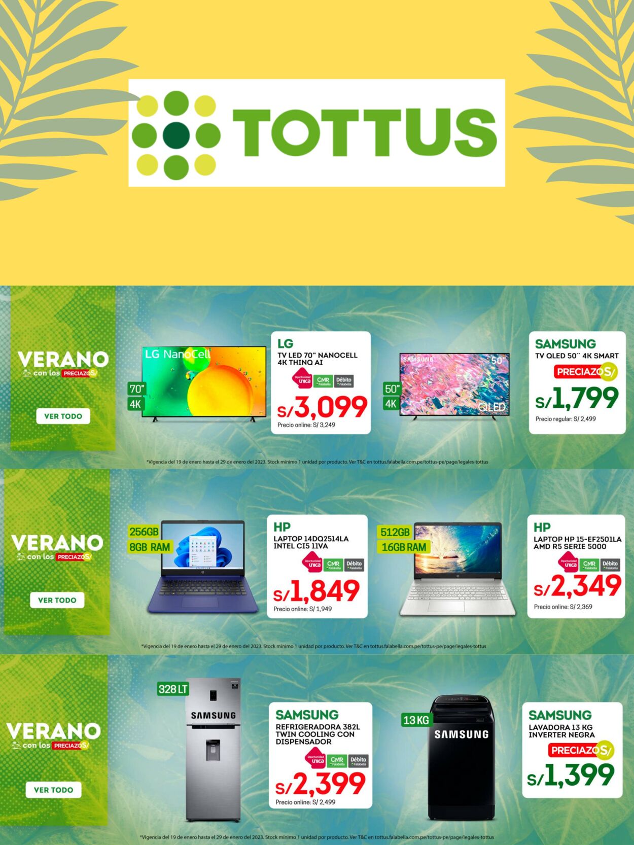 Catálogo Tottus 19.01.2023 - 29.01.2023